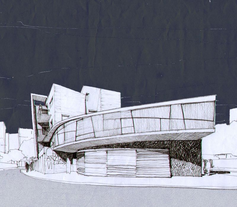 Edificio residenziale e centro anziani al quartiere Pigneto
